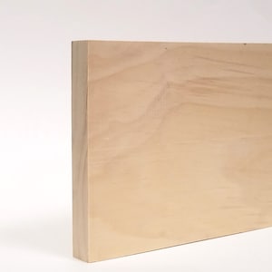 Make to Order - Customized 1/2 inch (12mm) Thick Solid Poplar Board