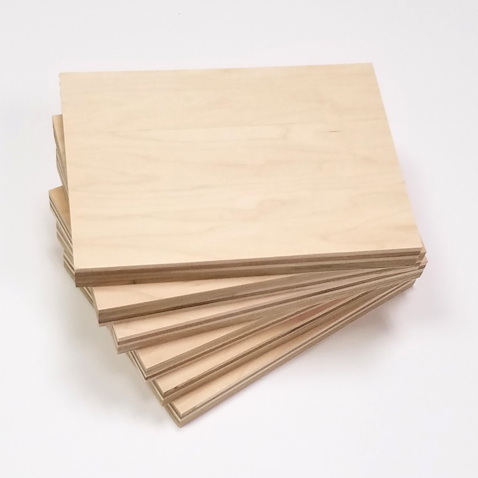 Customized 3/4 inch Thickness Rectangle Maple Plywood for Etsy