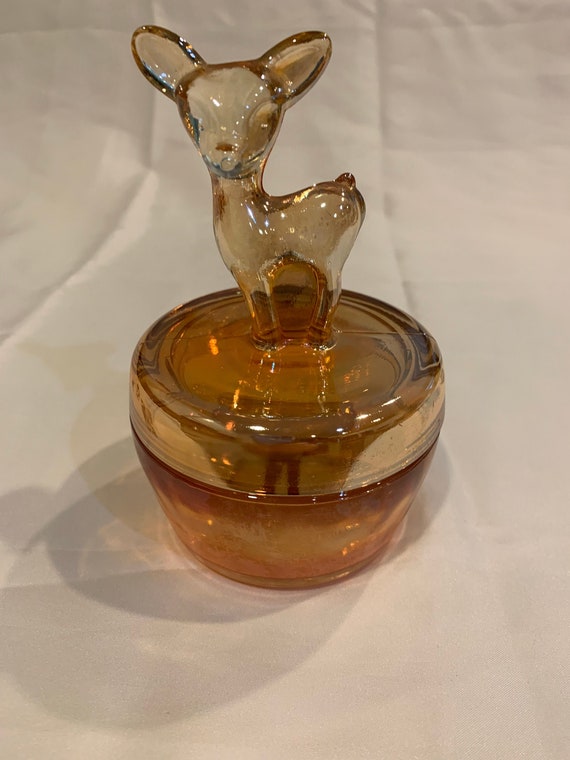 Carnival Glass Candy Dish Etsy