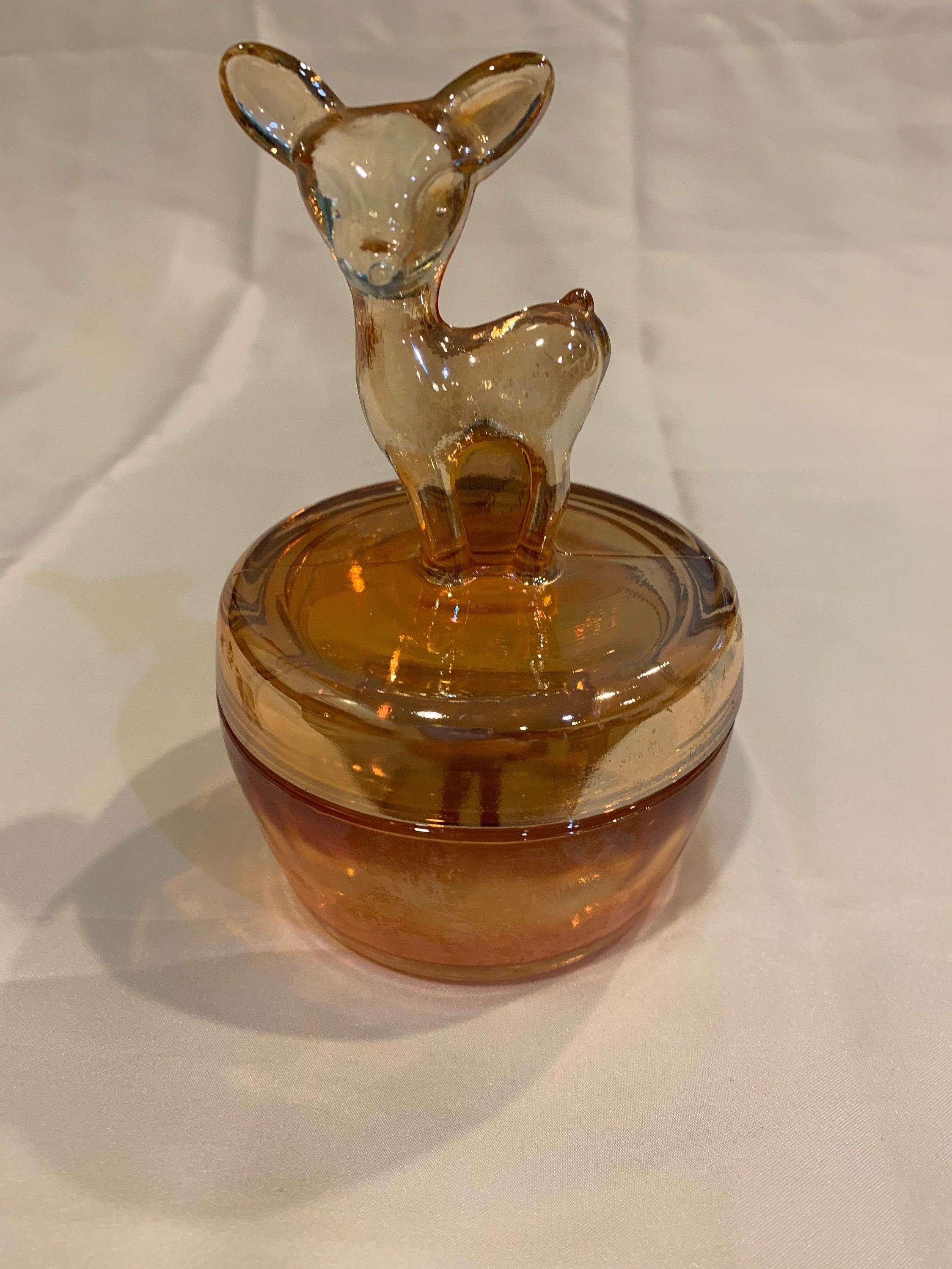 Carnival Glass Candy Dish Etsy