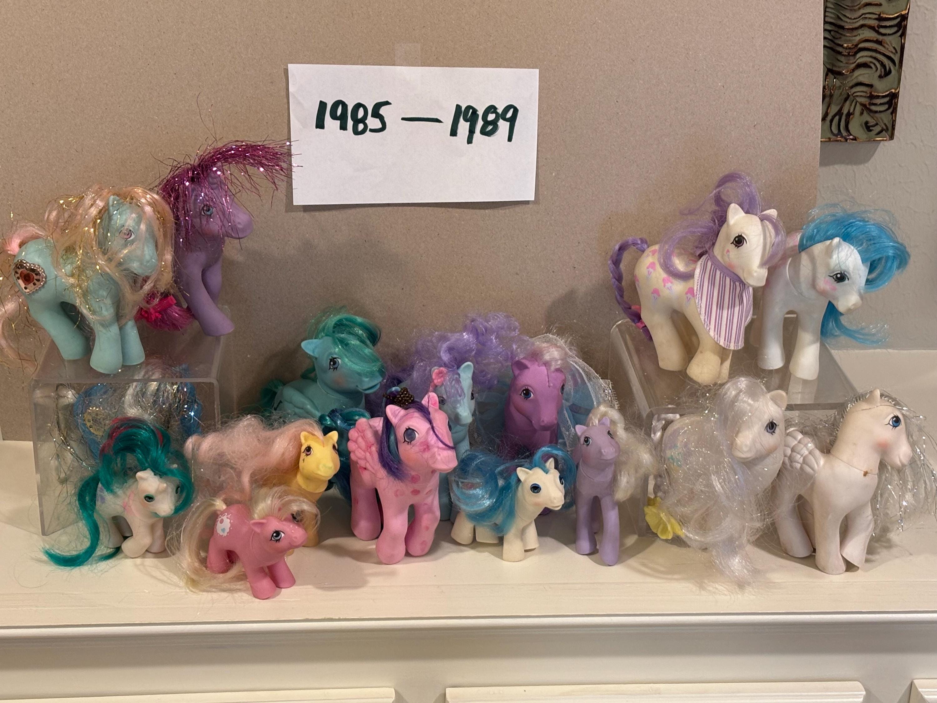 My Little Pony - Vintage From 1985-1989, Lot of 16. - Etsy