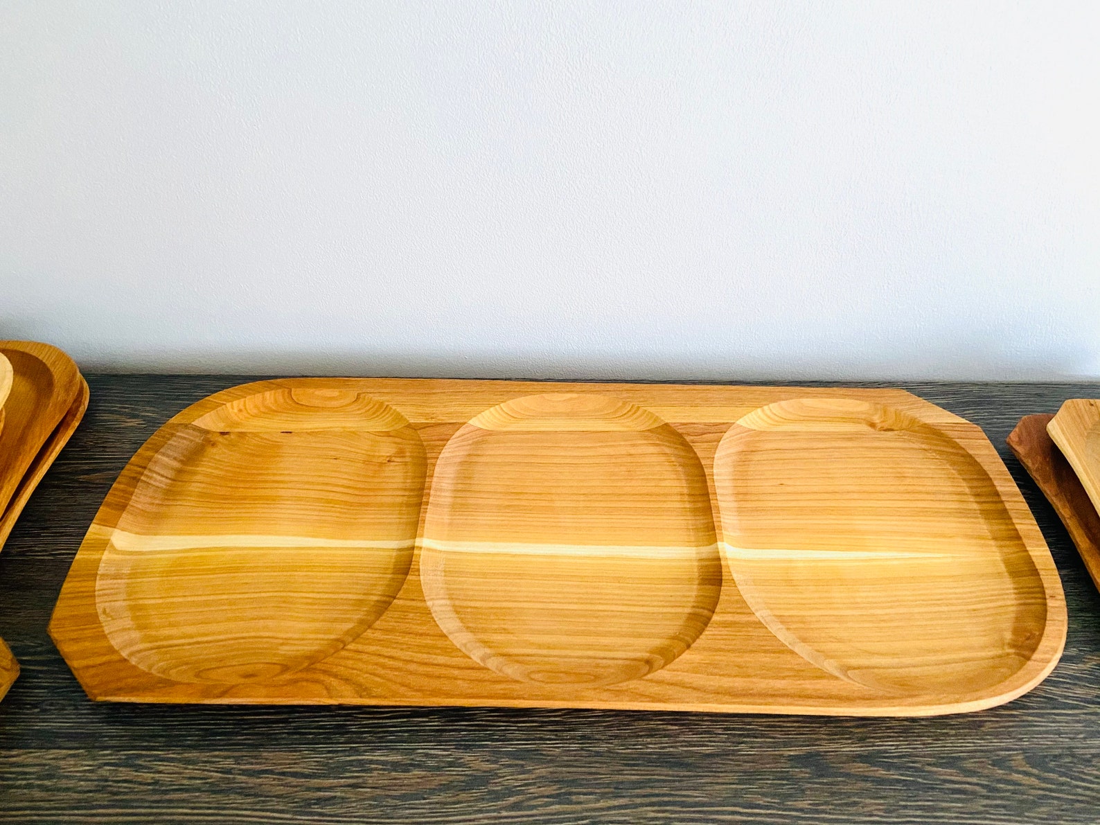 Serving trays 13pieces BBQ trays serving dishes wooden Etsy