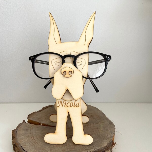 Soporte de gafas, soporte de anteojos, soporte de gafas de madera, soporte de gafas