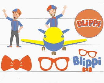 Download Blippi cut file | Etsy