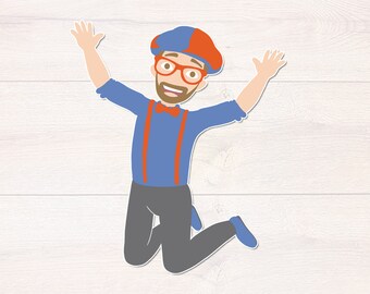 Download Blippi svg | Etsy