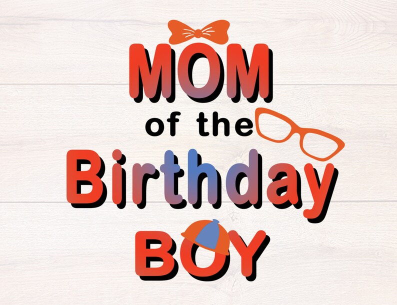 Download Blippi SVG Mom of birthday boy svg Blippi cut file Blippi | Etsy
