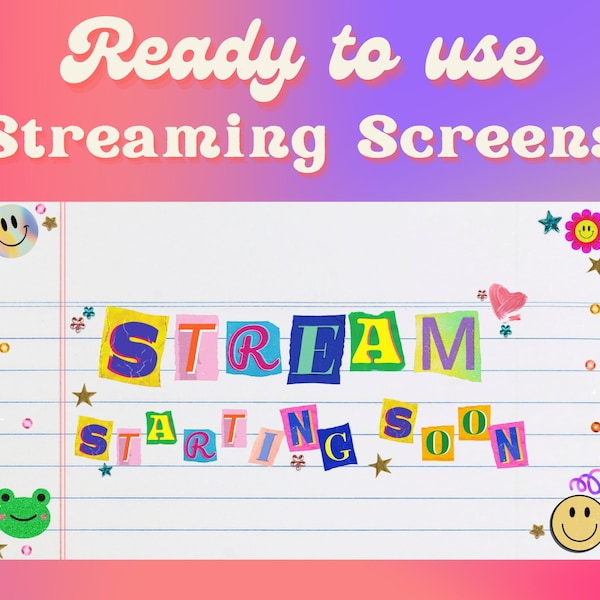 24 Twitch Streaming Panels With Customizable and Premade Trendy Twitch ...