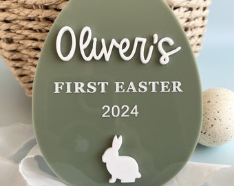 Personalised My First Easter Plaque