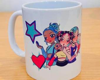 Besties Forever KPop Mug - Vibrant Friendship Gift