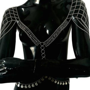 Custom Fit Shoulder and Waist Body Chain: Versatile Style