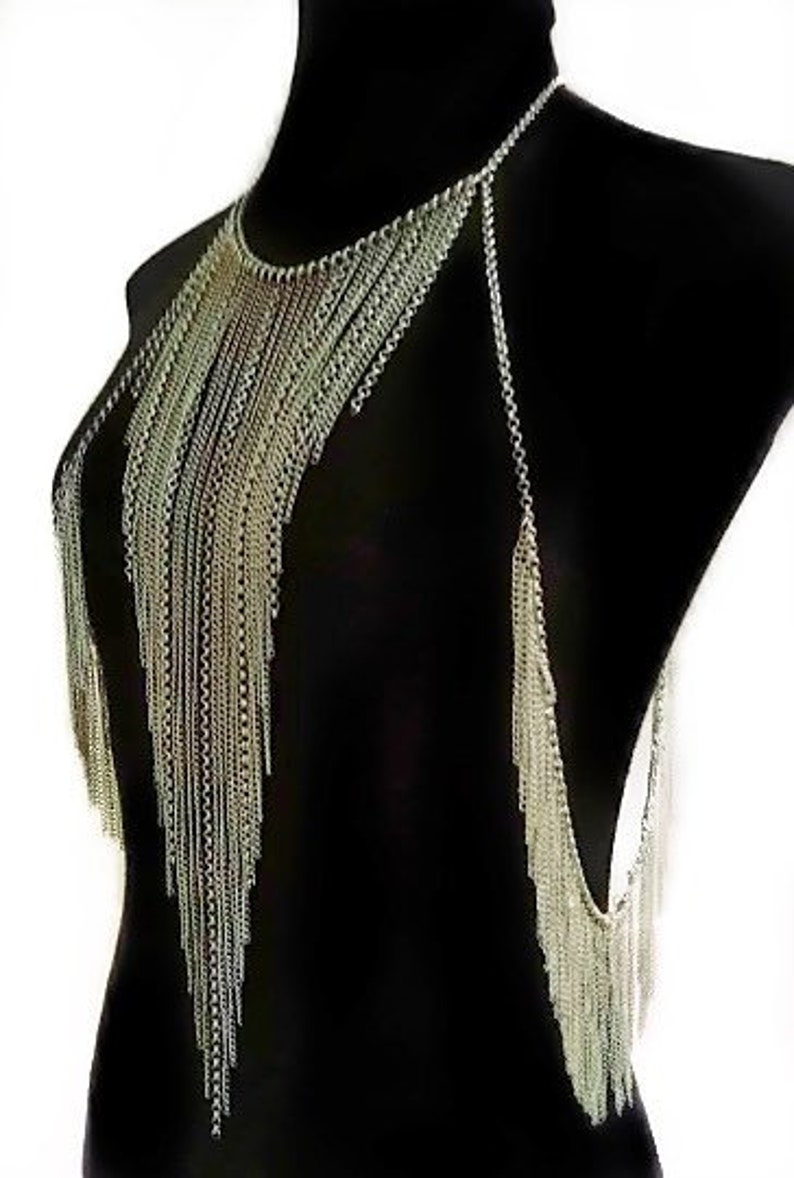 Chaîne corporelle masculine bijoux de corps unisexes harnais Etsy