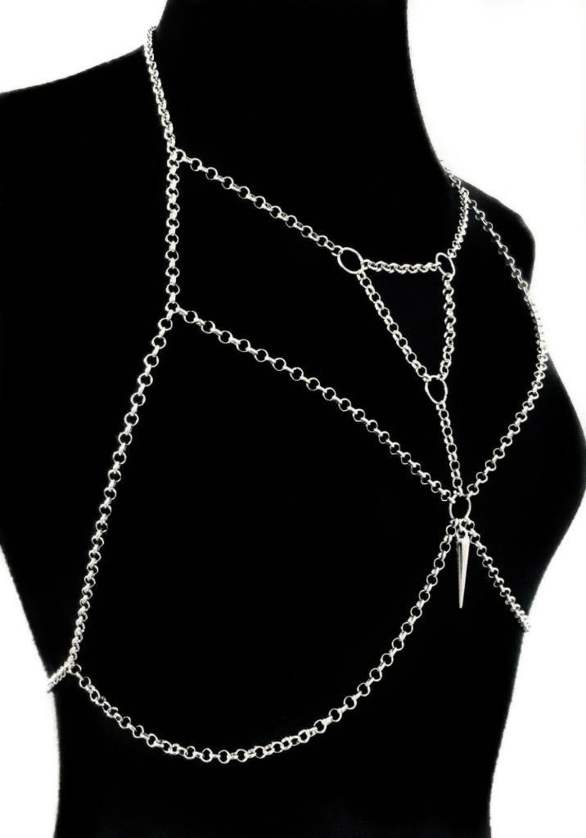 Chaîne simple de corps harnais de ventre bijoux intimes Etsy