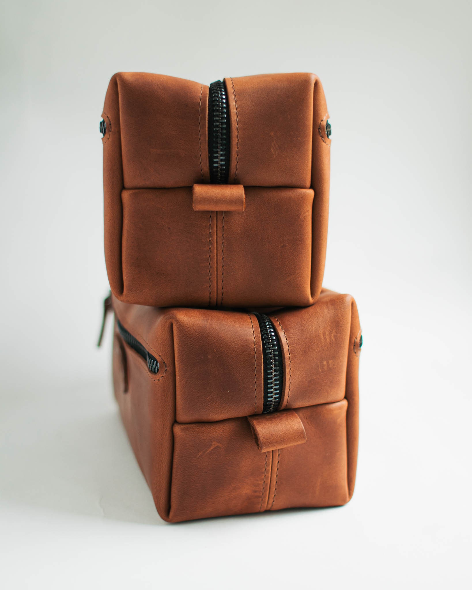 Leather Dopp Kit for Men Anniversary Gift for Husband Etsy