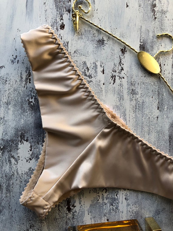 Panties of Luxury Honey Moon Set by Josephine Lingerie NY. Beauty Lace and  Silk Panties.thongbrasilian -  Canada