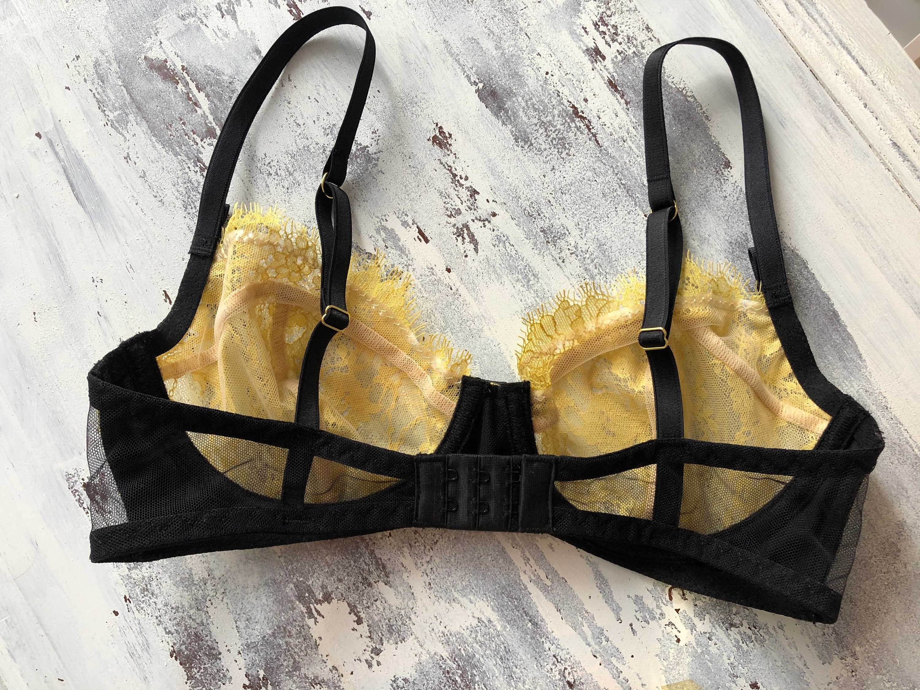 Luxury Honey Moon Set by Josephine Lingerie NY. Beauty Push up Black Lace  Bra and Silk Panties. - Etsy