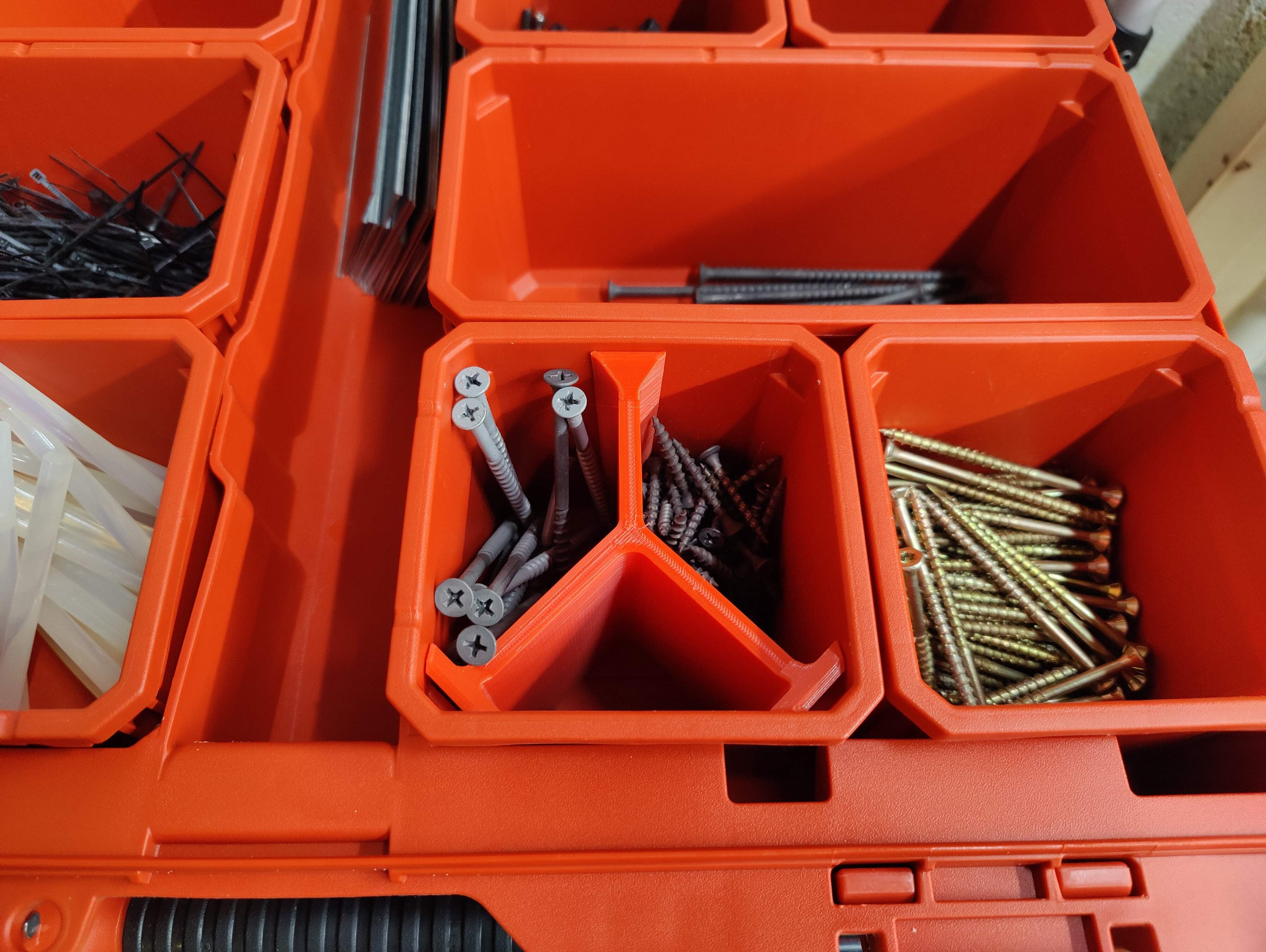 Milwaukee packout organizer bins outlet