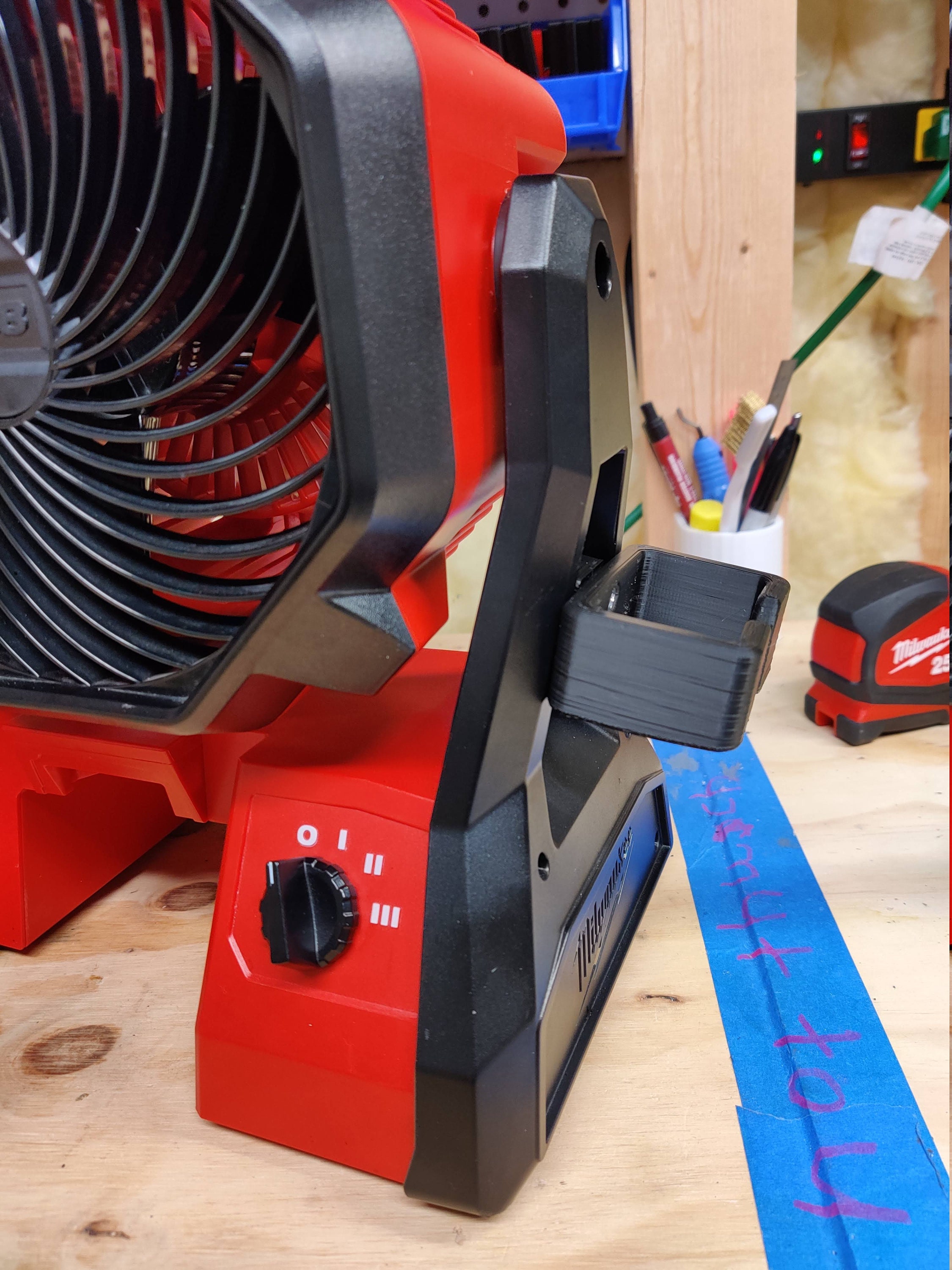 Milwaukee m18 fan ac adapter new arrivals