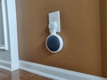 Google Nest Mini Outlet Mount - Wall Holder for 1st & 2nd Gen - Built-in Cable Management
