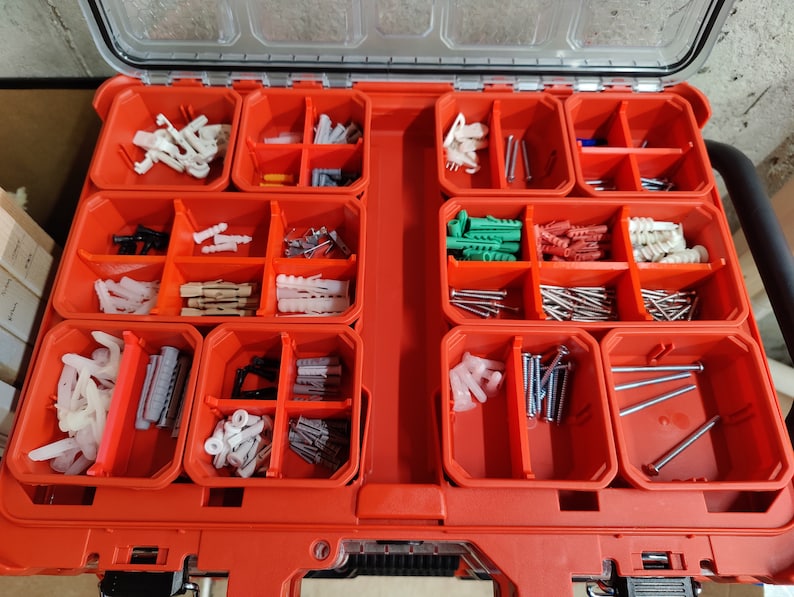 Milwaukee PACKOUT Bin Dividers for Lowprofile Small Parts Etsy