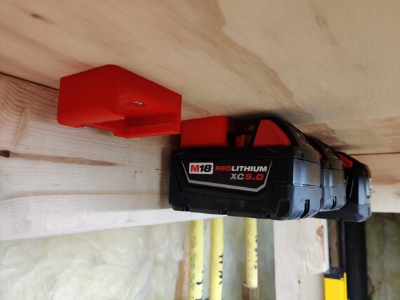 Milwaukee M18 Battery Mount - Etsy