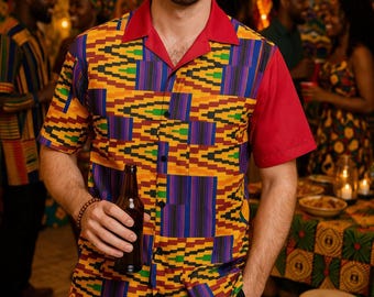 Kente Unisex button shirt Edition 1