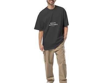 Beauty from Ashes Oversized faded t-shirt