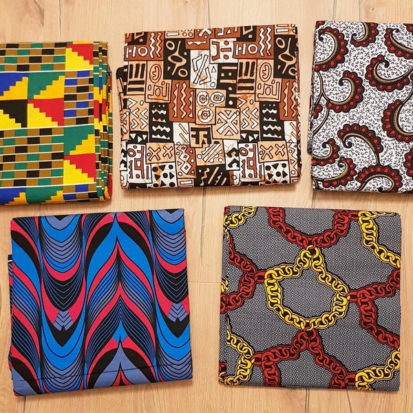 Afrikanischer Stoff, Ankara-Stoff, Nähmaterial, Baumwollstoff, afrikanischer Druckstoff, afrikanischer Druck, Stoff, Ankara, Nähstoff