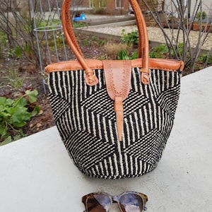 Sac Kiondo, sac tissé, sac fait main, sac d&#39;été, sac africain, fourre-tout en sisal africain, sac en sisal