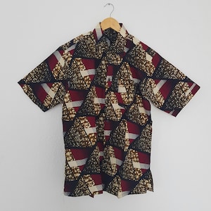Mens shirts, African shirt for men, African Clothing, Ankara Print Shirt, African Print Shirt, Ankara men shirt, African shirt, Cotton Shirt
