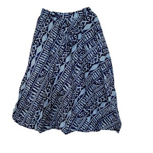 African clothing for women,  blue skirt, Circle skirt, A-line skirt, African print fabric skirt, tribal skirt