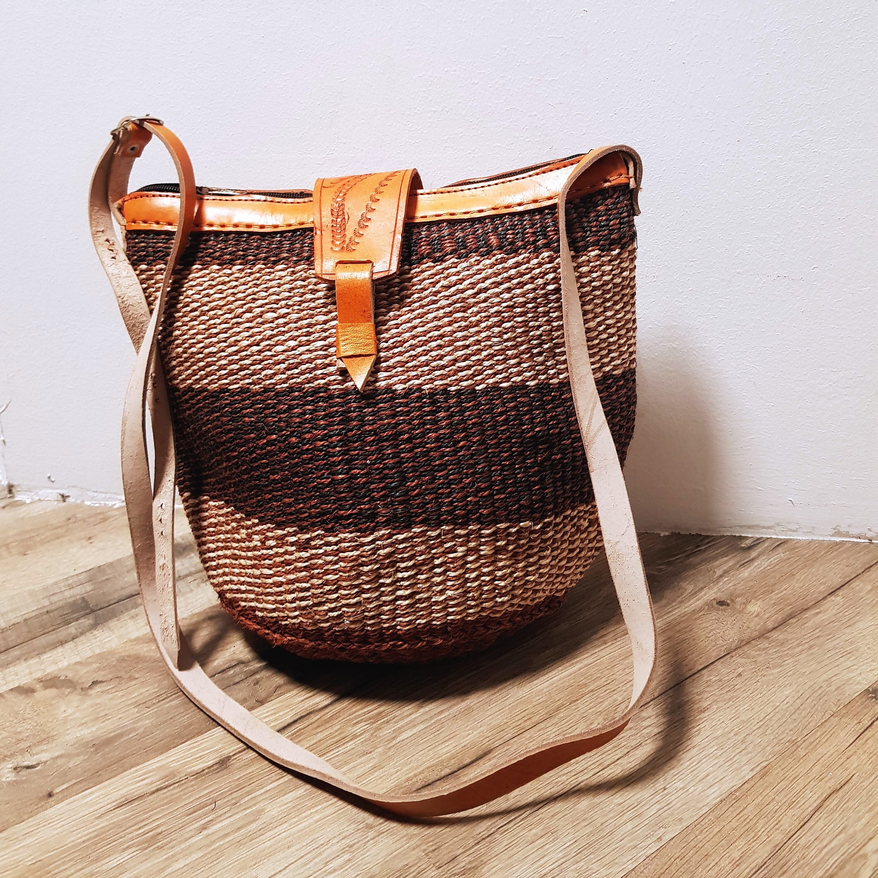 Sisal Bag Yellow - Shop virka-bag Handbags & Totes - Pinkoi
