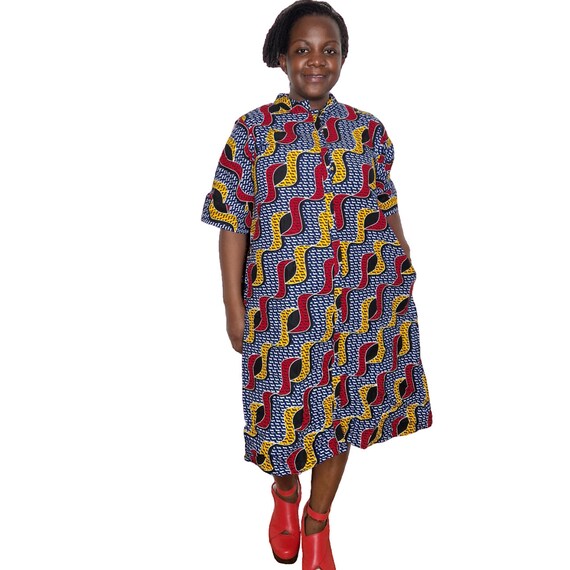 Ankara Dress, Africa Dress, Kente Dress, Shirt Dress, Blouse Dress, Kitenge Dress, Ankara Midi Dress, Plus Size Ankara Dress - Etsy Ankara Dress, Africa Dress, Kente Dress, Shirt Dress, Blouse Dress, Kitenge Dress, Ankara Midi Dress, Plus Size Ankara Dress - Etsy