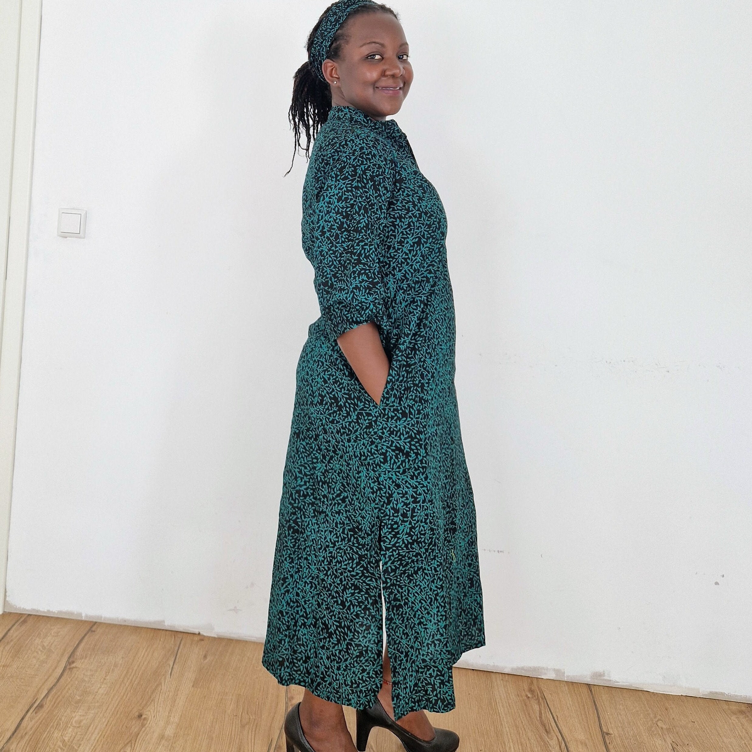 green emerald velvet dress Dress