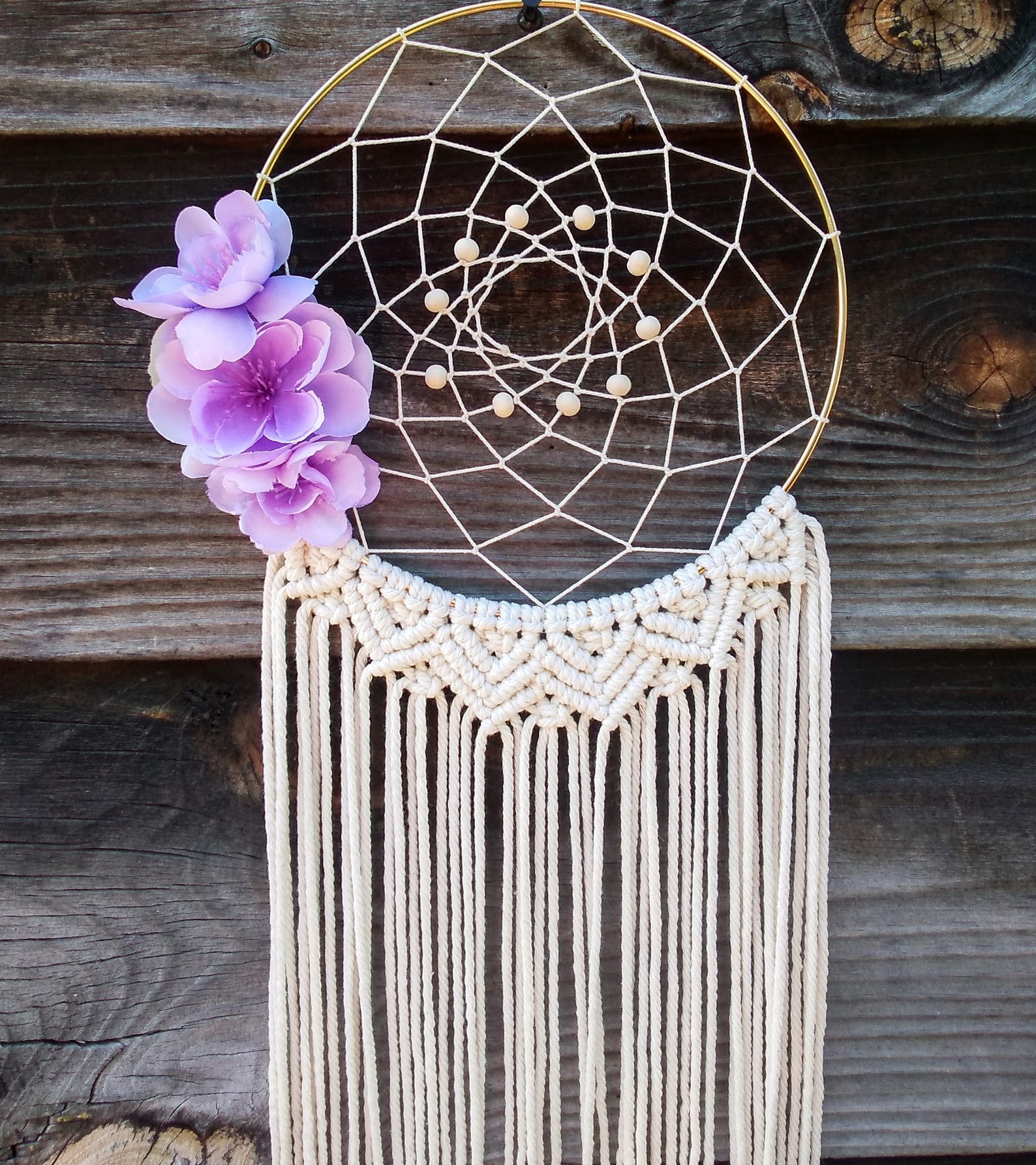 8 Macrame Dream CatcherHandmade Macrame Dream Catcher Etsy