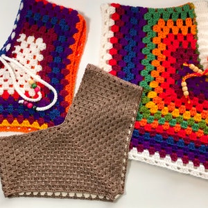 Crochet Granny Square Stitch Pattern