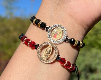 Virgen de Guadalupe Bracelet, jewelry, gift, unique gifts, best friend gifts, gift for her, friendship bracelet
