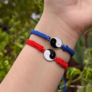 Ying Yang Bracelet, Friendship bracelets, Lovers Bracelets