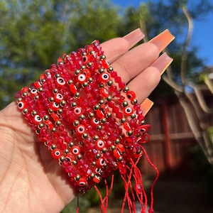 Mexican bracelets red hot sale