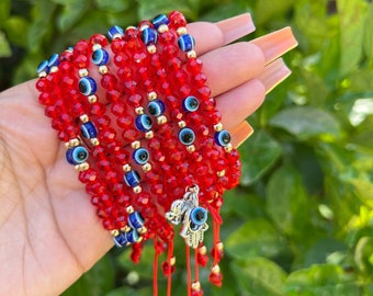 Red Evil Eye Bracelet, Bracelets for women, jewelry, gift, unique gifts, best friend gifts, gift for her, friendship bracelet