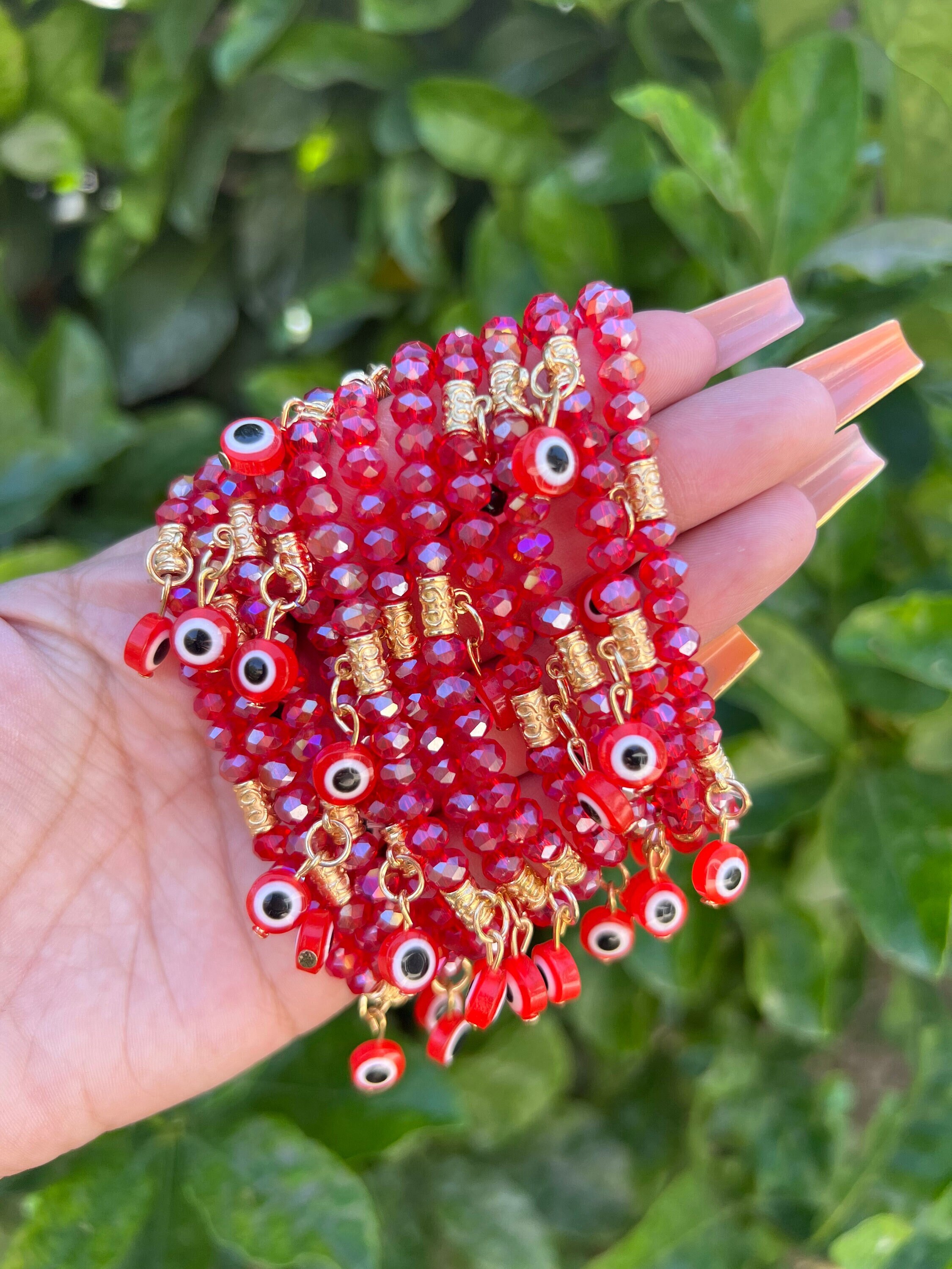 Red Evil Eye Bracelet Bracelets for Women Jewelry Gift Etsy