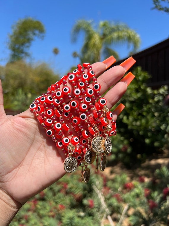 Red Evil Eye Bracelet Bracelets for Women Jewelry Gift Unique