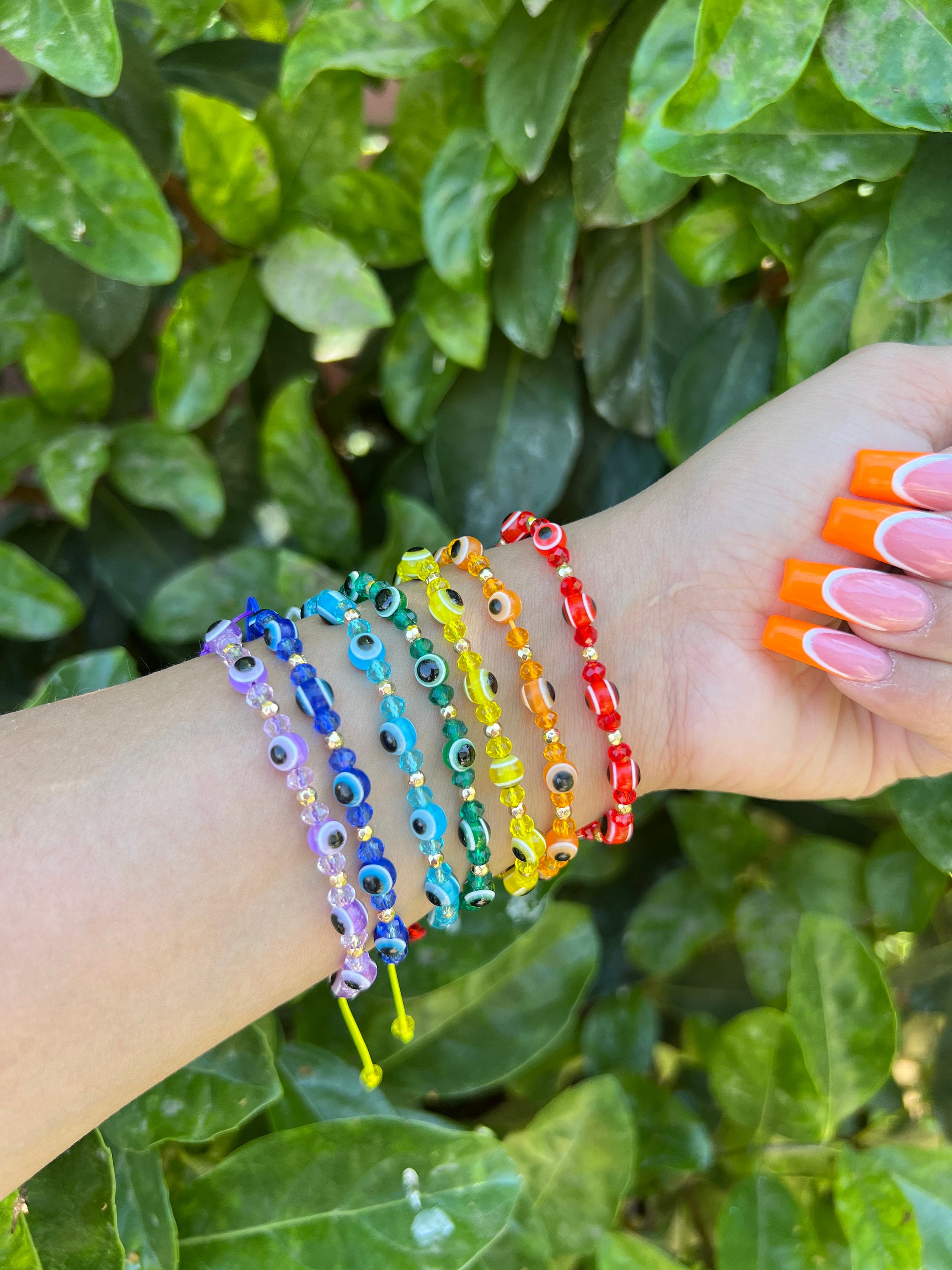 Evil Eye Latest Friendship Bands Rainbow Evil Eye Bracelet