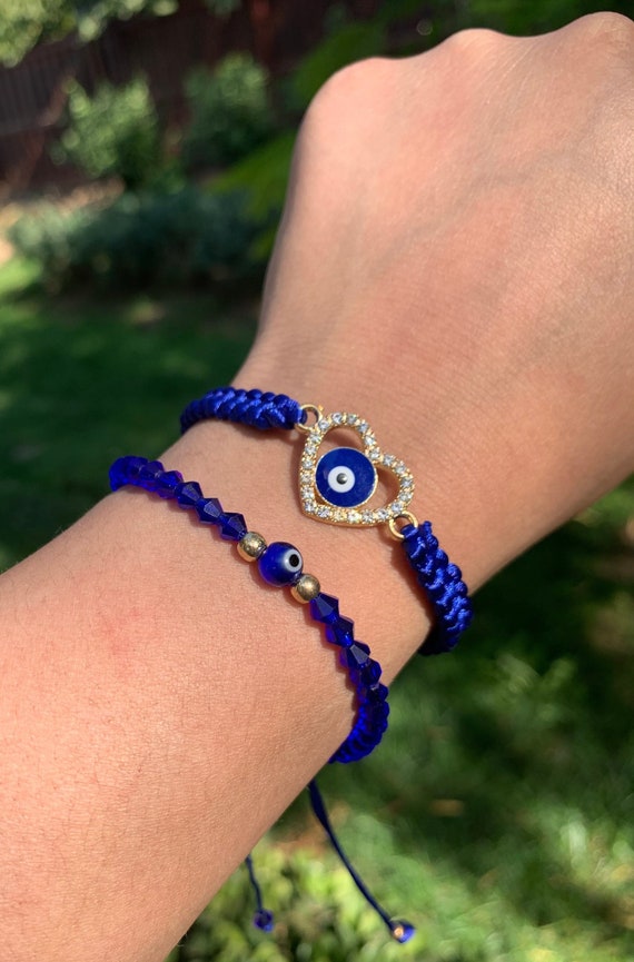 Blue Evil Eye Bracelet, Bracelets for women, jewelry, gift, unique gifts,  best friend gifts, gift for her, friendship bracelet