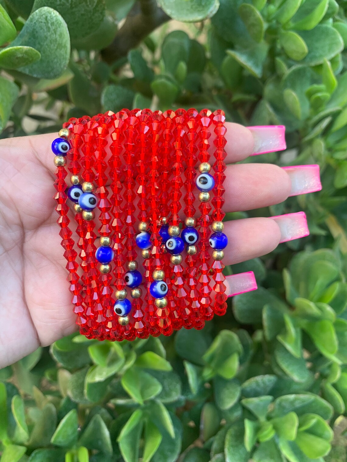 Red Blue Evil Eye Bracelet Bracelets for Women Jewelry Etsy