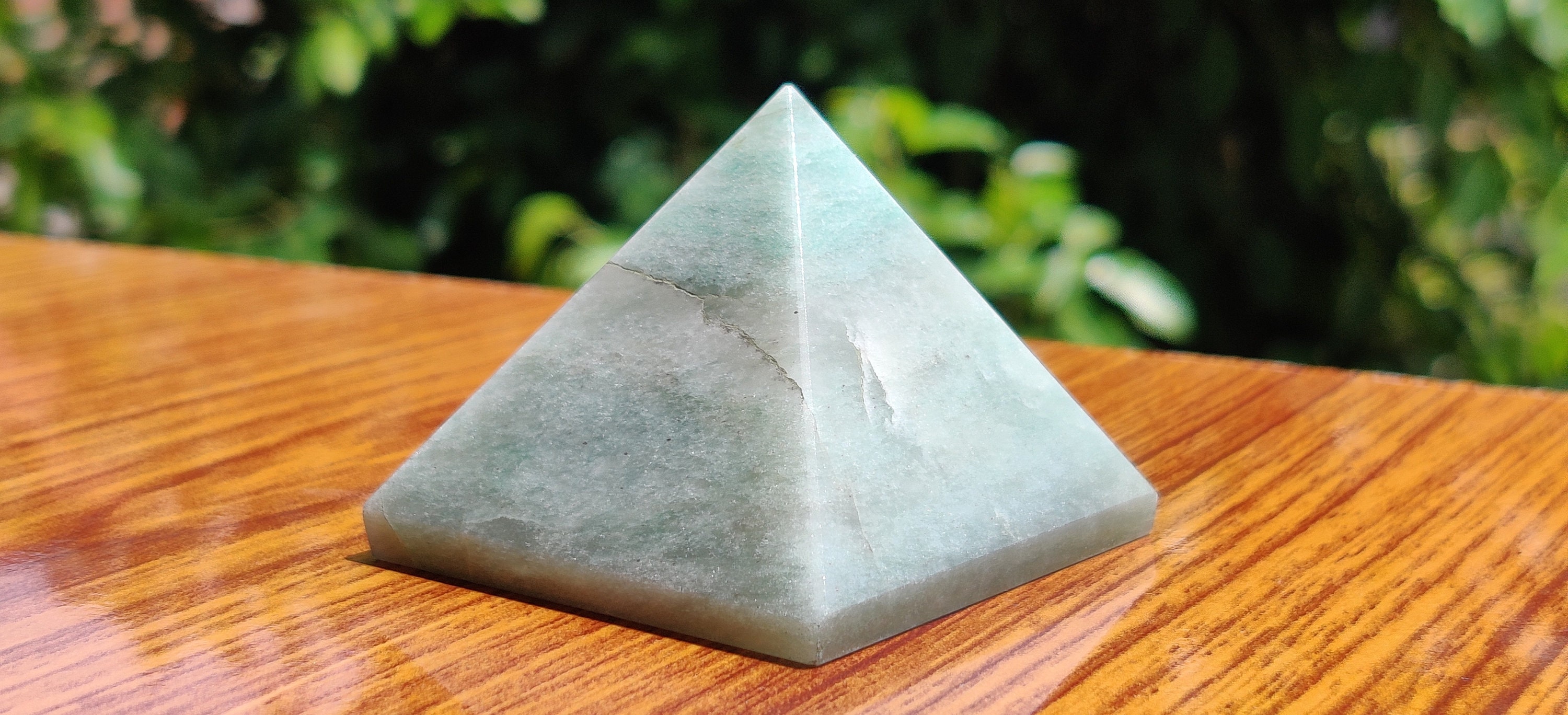 Amazonite Gemstone Pyramids Crystal Pyramids Spiritual Etsy