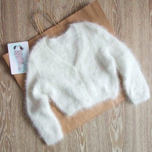 Angora Cardigan - Etsy