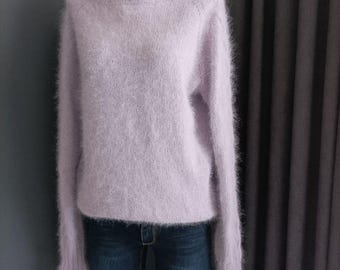 Angora Sweater - Etsy