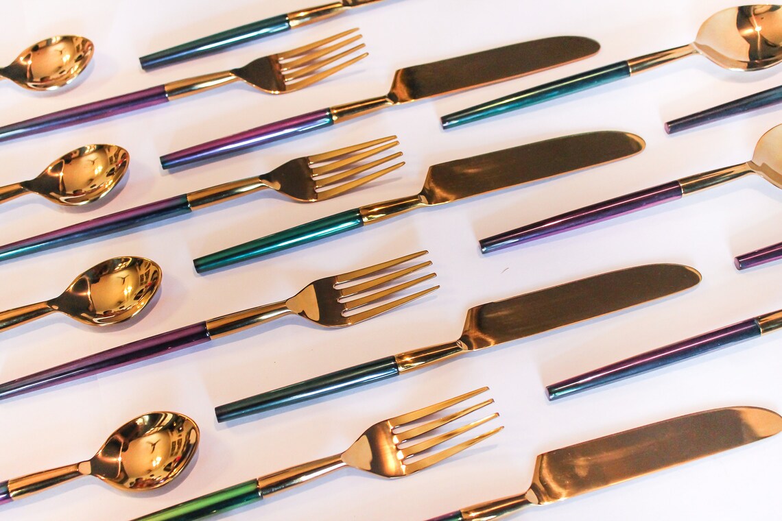 Opulent Homes Cutlery Set 1 Etsy