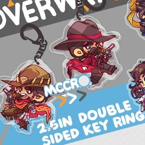CLEARANCE // OverWat Key Rings