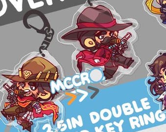 CLEARANCE // OverWat Key Rings